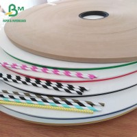 60gsm Printed Food grade Paper Rolls Idea for Paper Straws making