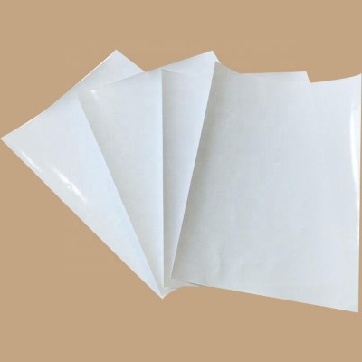 Waterproof foodgrade one side pe coated white kraft paper for making paper bowl