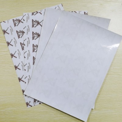 Good quality greaseproof printed cake cup paper laminate PET film with temperature resistant